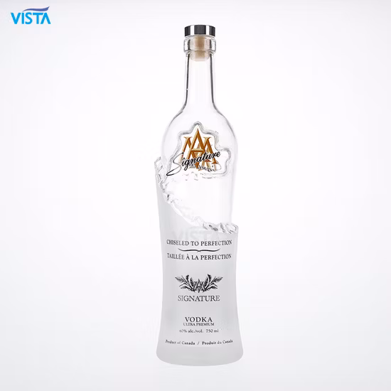375ml 500ml 750ml 35cl 50cl 75cl High Flint Whisky Brandy Xo Vodka Teliqula Spirit Liquor Rum Wine Champange Glass Bottle for Cork Cap Screw Cap